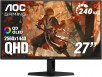 27"  AOC Q27GAZD QD OLED Gaming Monitor