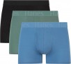 3-Pack  Hanes Originals Supersoft Boxer Briefs, Viscose from Bamboo (Black/Green/Blue)