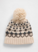 Gap Factory - Get extra 60% off + Extra 10% off: Fair Isle Poof Beanie $4.68 & More