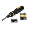 10-Piece DEWALT Max Fit Telescoping Ratcheting Multi-Bit Combination Screwdriver Set