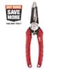 7.75-In Milwaukee Combination Electricians 6-in-1 Wire Stripper/Cutter Pliers