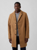 Gap Factory 100% Recycled Relaxed Topcoat (Camel Beige)