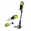 RYOBI ONE+ HP 18V Cordless Pet Stick Vacuum Cleaner Kit w/ Battery, Charger & Cordless Multi-Surface Handheld Vacuum