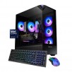 iBUYPOWER - Element Gaming Desktop: Ultra 7 265F, RTX 5070 12GB, 32GB DDR5 RGB, 2TB SSD (Black, EBI7N5701)