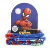 40" x 50" Spiderman Shaped Box Throw Set