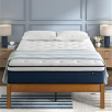 Woot - Up to 73% off Mattresses, Bed Frames, & More: ZINUS Comfort Support Hybrid Mattress 12" King $110.99 & More