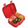 Bentgo Fresh  4-Compartment Leak-Proof  Bento Lunch Box  (Red)