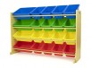 Humble Crew Natural Primary Extra Large Toy Organizer with 20 Storage Bins