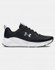 Under Armour UA Commit 4 Wide (4E) Mens Running Shoes (Black/White)
