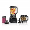 1200W 72-Oz Ninja Grand Kitchen System Blender, Smoothie, Chop, Dough, 4 Preset Programs, 3 Speeds, KS500 Black
