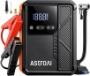 AstroAI Beta822 3000A Jump Starter with Air Compressor, 150PSI Tire Inflator & & LED Light (Black)