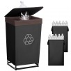 29-Gal  StorageWorks Recycling Bin with Lid & 2 Reusable Washable Bags  (3 Colors)