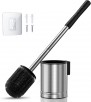 HAMITOR Toilet Bowl Brush Set  (Silver)