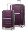 2-Piece Samsonite Freeform Luggage Set with Dual Spinner Wheels (Amethyst Purple, 31" & 23")