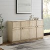 4-Door Walker Edison Classic Closed Storage Buffet (Birch)