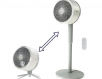 Shark R-UH205 FlexBreeze Pedestal & Tabletop Outdoor & Indoor Fan (White: Factory Reconditioned)
