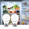 2-Pack Linkind A15 E26 LED Refrigerator Light Bulbs