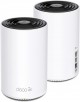 2-Pack TP-Link Deco XE75 Pro AXE5400 Tri-Band WiFi 6E Mesh System