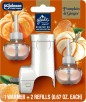 Glade PlugIns Scented Oil Air Freshener Starter Kit: 1 Warmer + 2 Refills (Pumpkin & Ginger)