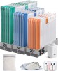 18-Piece BAGSMART Multicolor Vacuum Storage Bags Travel Kit