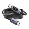 6.6-ft UGREEN L530 240W USB-C to USB-C Fast Charging Cable w/ Digital Display