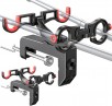2-Pack Clamp-On Dual Rod Fishing Rod Holder w/ 360 Rotation & 10 Tilt