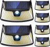 6-Pack BUCASA 850LM 152-LED Solar 270 Wide-Angle Motion Sensor Outdoor Light