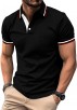 ZITY Men Polo Shirts Short Sleeve Golf Polo w/ Pocket (Various)