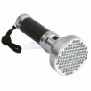 100 LED Aluminum Flashlight (Silver/Black)