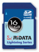 Ridata 16GB Lightning Series Secure Digital High Capacity (SDHC) Memory Card Class 6
