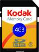Lexar 4GB Kodak SDHC Memory Card 
