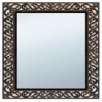 Rectangle Iron Look Mirror