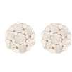 1/2 ct. t.w.* Diamond Composite Stud Earring. 10K White Gold 