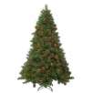 7.5ft Hadley Pine with 800 Never Out Lights or multi-color lights