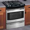 Stainless Steel Kenmore Elite 30 in. Slide-In Dual Fuel Range 