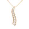 Journey Diamond Swirl Pendant 