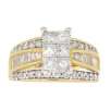 2 ct. tw.* Diamond Princess Quad Center Ring