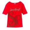 Juniors' Southpole scoop neck tee