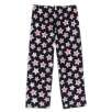 Print fleece pant