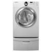 Neat white Samsung 7.3 cu. ft. Super Capacity Electric Dryer (Pair)