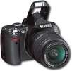 Nikon - 6.1MP Digital SLR Camera - Black