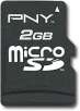 PNY - 2GB microSD Memory Card