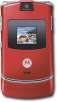 AT&T GoPhone - Motorola V3 RAZR No-Contract Cell Phone - Red