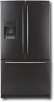 Samsung - 25.5 Cu. Ft. Side-by-Side Refrigerator with Bottom-Mount Freezer - Black