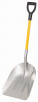Aluminum Scoop Shovel with Fiberglass Handle