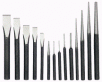 14 Piece Jumbo Punch and Chisel Set