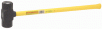12 LB. SLEDGE HAMMER WITH FIBERGLASS HANDLE