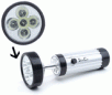 3 IN 1 LED Torch, Perfect for Camping and Fishing, Powered by 3 AA Barttery NOT Included