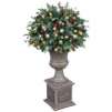 36" GE Christmas Mix Topiary Tree in URN