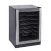 Magic Chef Stainless Steel 50-Bottle Wine Cooler